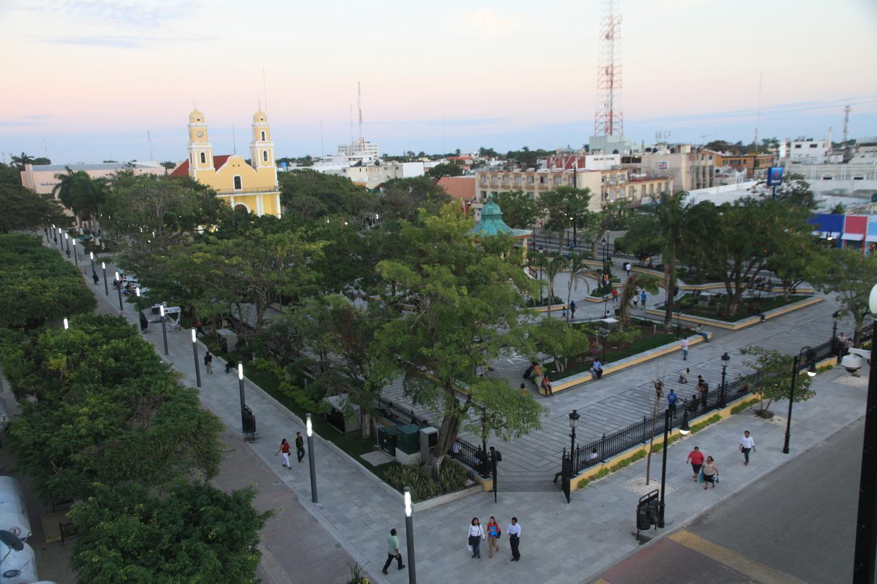 Hotel Del Parque Ciudad del Carmen Zewnętrze zdjęcie